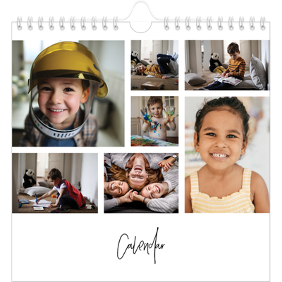 Square calendars  — Photo arrangements [cover]
