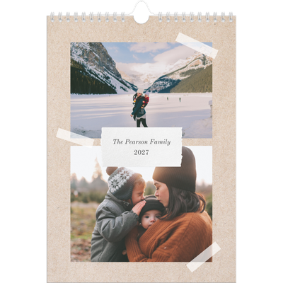 A4 Family Planner — Crafted Planner - Family of 5 [cover]