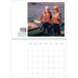 A4 Double Photo Calendar — Abbreviated text [February]
