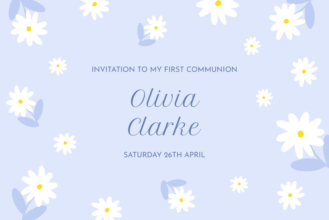 Invitations — Daisy rain