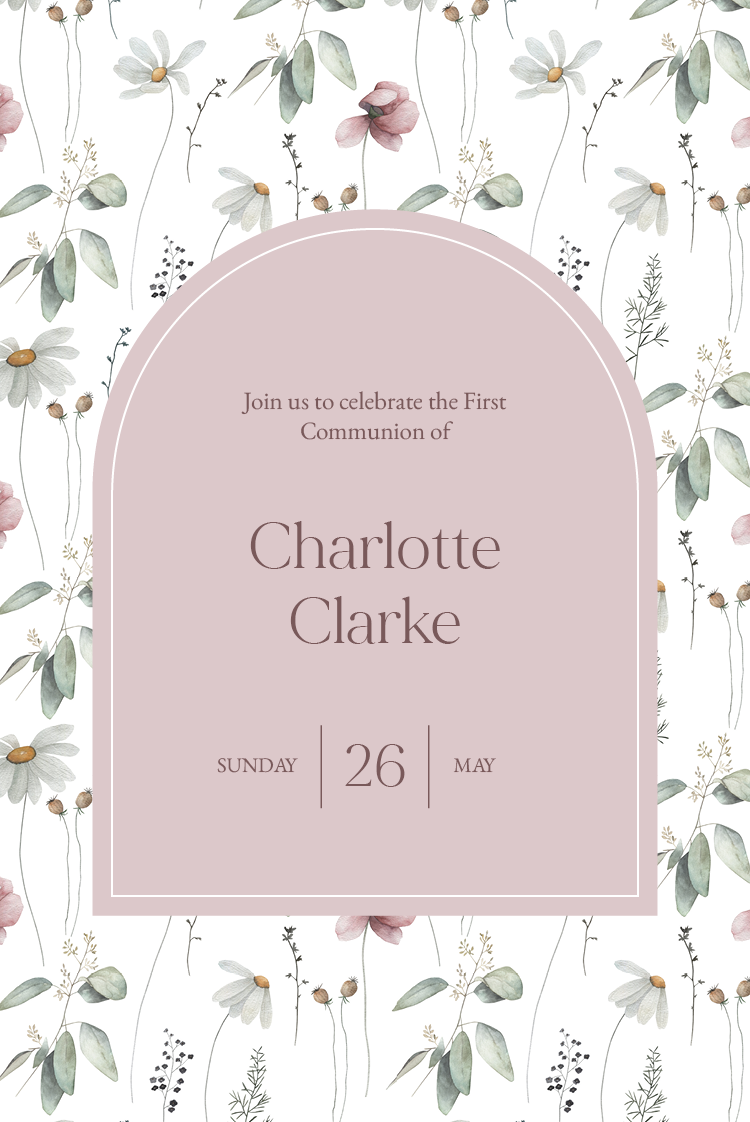 Invitations — Long tall stems