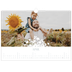 A3 Photo Calendar — Flower motif [April]