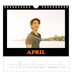 Square calendars  — Fun type [April]