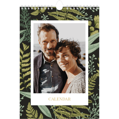 A4 Photo Calendar — Floral wallpapers [cover]