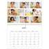 A4 Double Photo Calendar — Photo arrangements [March]