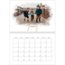A4 Double Photo Calendar — Photo effects [January]