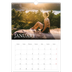 A3 photo calendars — Simple serif [January]