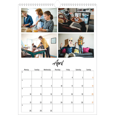 A3 photo calendars — This is me [April]