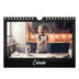 A5 Landscape Photo Calendar — Chalkboard style [cover]