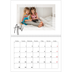 A4 Double Photo Calendar — Clear frame [April]