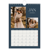 A5 Photo Calendar — Slate and serifs [January]