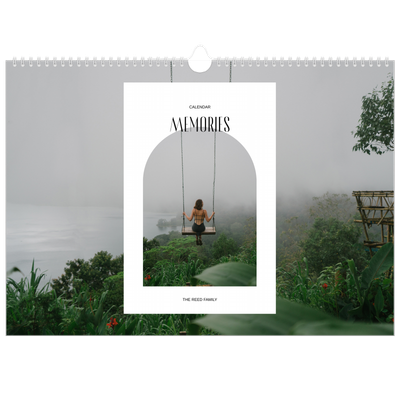 A3 Photo Calendar — The open arch [cover]