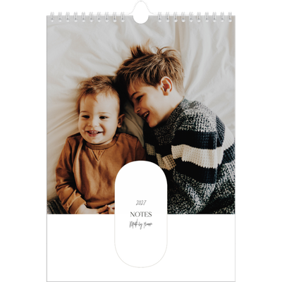 A4 Family Planner — Making plans Planner - Family of 3 [cover]