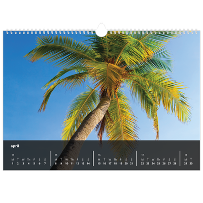 A3 Photo Calendar — Complements [April]