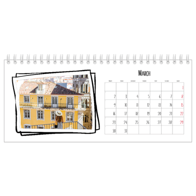 Desk calendars — Scrapbook snapshots [March]