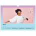 A3 Photo Calendar — Pastel shades [March]