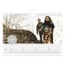 A5 Landscape Photo Calendar — Photo sticker [March]