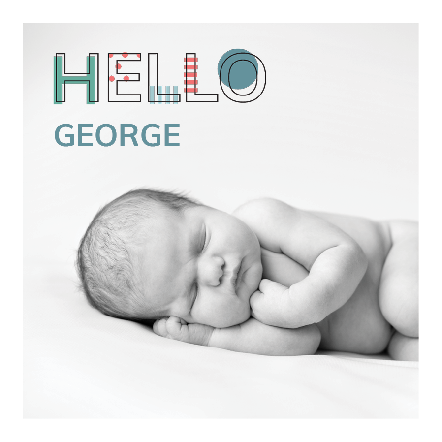 Invitations — Pattern typography