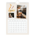 A5 Photo Calendar — Vintage scrapbooking [April]
