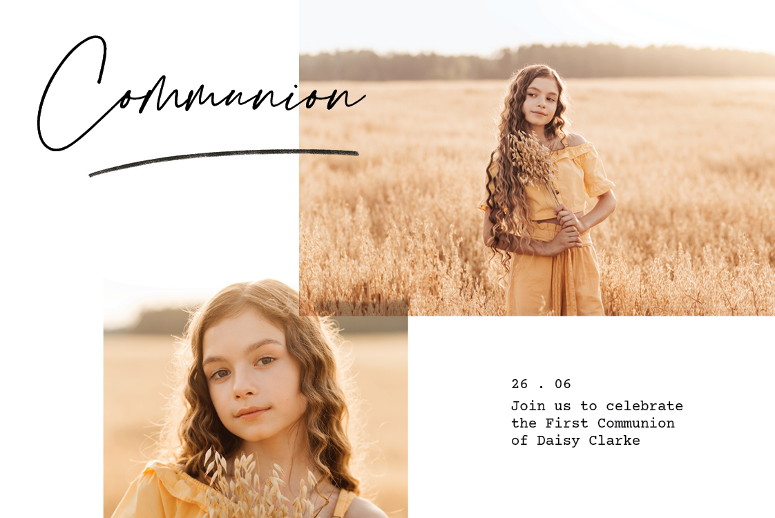 Invitations — Personal touch