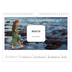 A4 Landscape Photo Calendar — Full story [March]