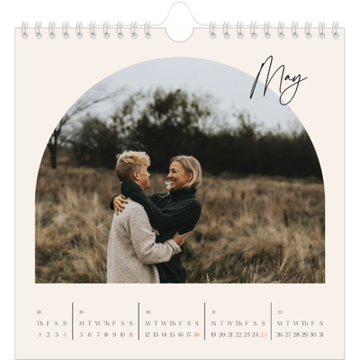 Square calendars  — Arch memories [cover]