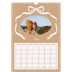 A3 photo calendars — Kraft and bow [cover]