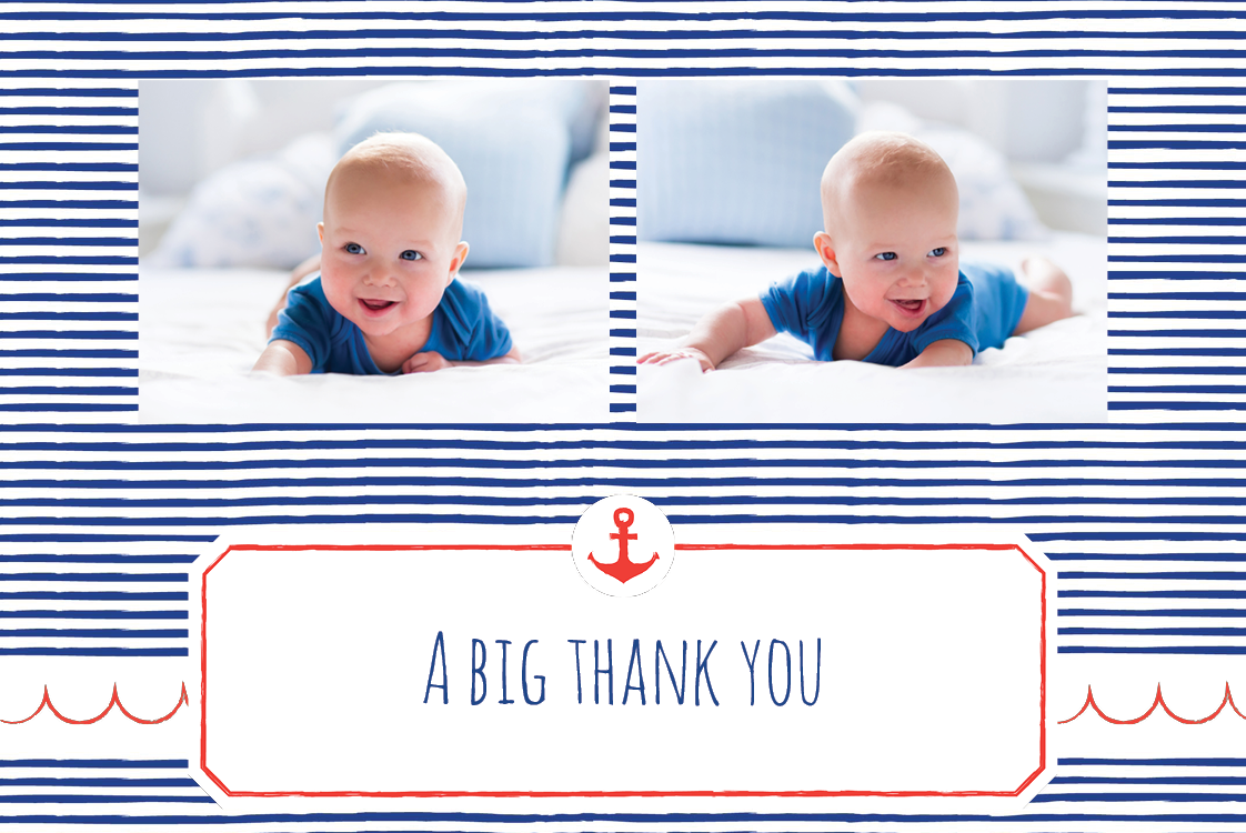 Thank you cards — Little Sailor