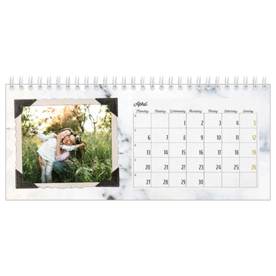 Desk calendars — Picture collection [April]