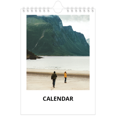 A5 Photo Calendar — Big date [cover]
