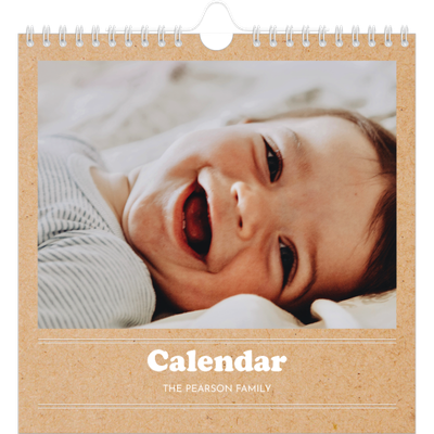Square calendars  — This year’s editorial [cover]