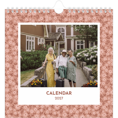 A5 Landscape Photo Calendar — Full bloom [cover]