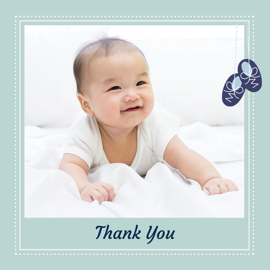 Thank you cards — Slippers