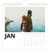 Square calendars  — Big date [January]