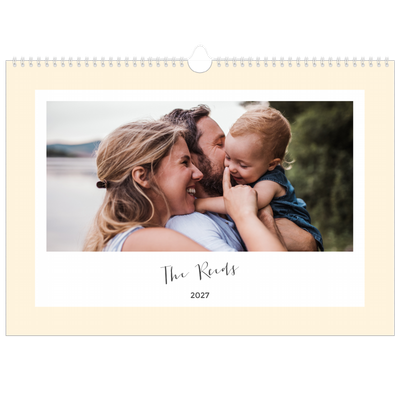 Family Planners A3 Landscape — Modern Planner - Family of 4 [cover]