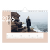 A5 Landscape Photo Calendar — Overlapping text [January]