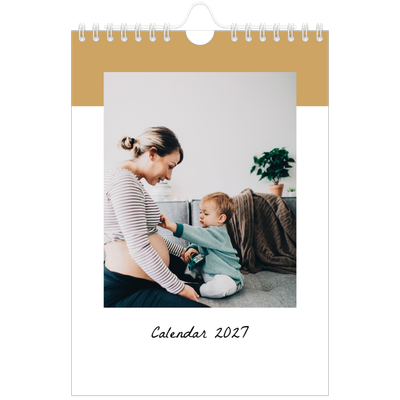 A5 Photo Calendar — List Calendar [cover]