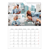 A4 Photo Calendar — Simple script [March]