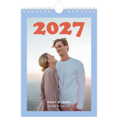 A5 Photo Calendar — Retro frames [cover]