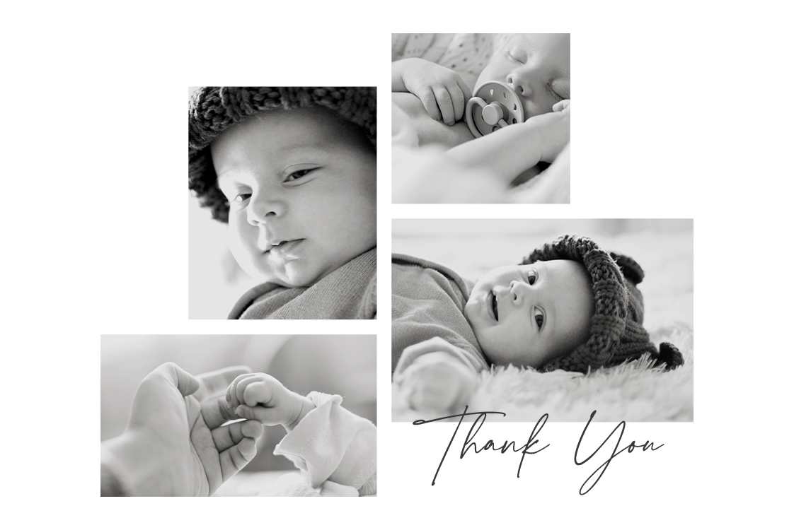 Thank you cards — Little elegance