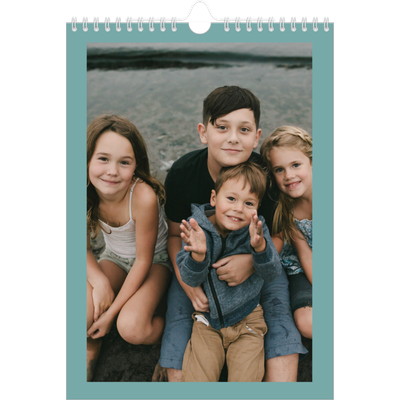 A4 Photo Calendar — Earth colours [cover]