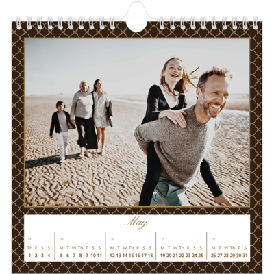 Square calendars  — Vintage monochrome [cover]