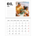 A4 Double Photo Calendar — Serif and moments [April]