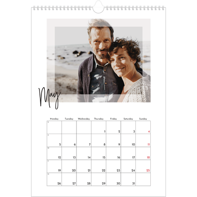 A3 photo calendars — Clear frame [cover]
