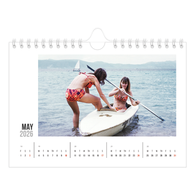 A5 Landscape Photo Calendar — Abbreviated text [cover]