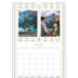 A3 photo calendars — Script and stripes [January]