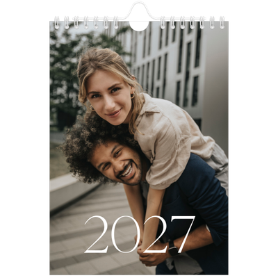 A5 Photo Calendar — Larger than life [cover]