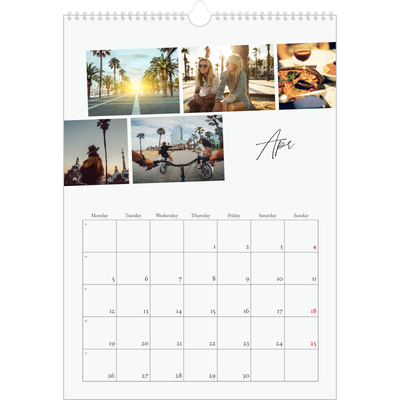 A3 photo calendars — City break [April]