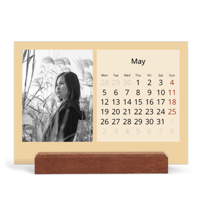 Easel Desk Calendar Landscape  — Neo Scandi [cover]