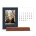 Easel Desk Calendar Landscape  — Prussian blue [April]